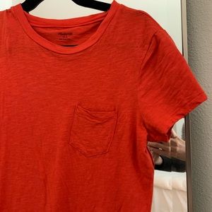 Madewell Crew Neck Pocket Tee